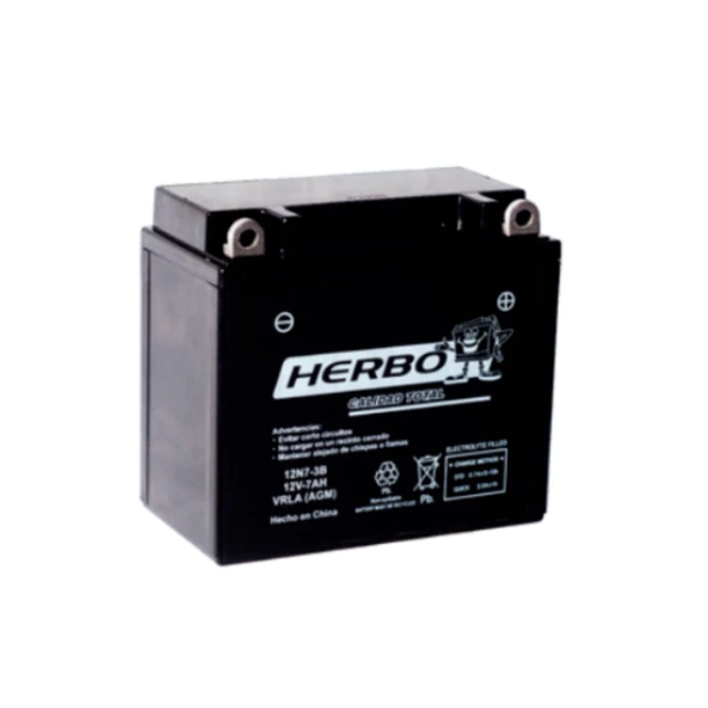 Batería HERBO 12N7-3B para moto