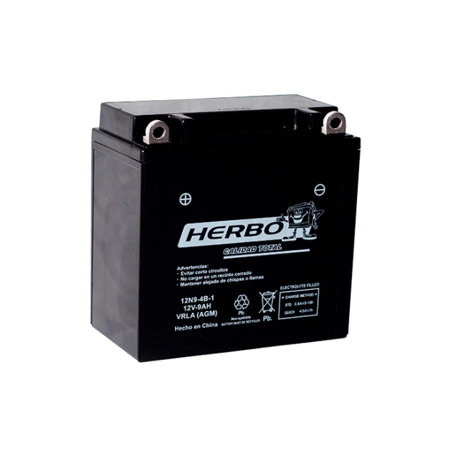 Batería HERBO 12N9-4B-1 para moto